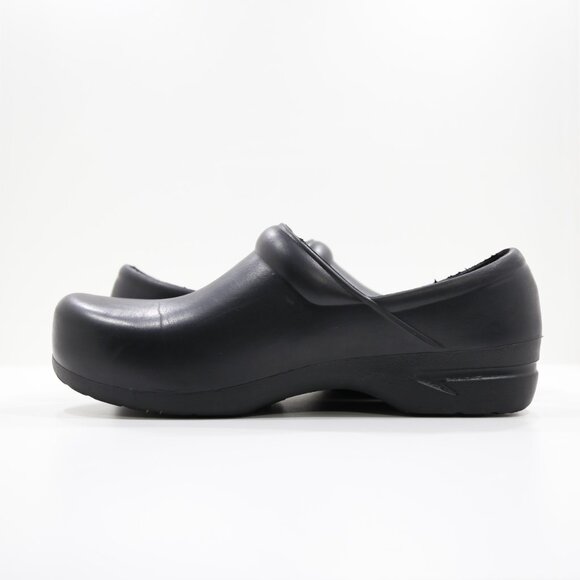 Anywear Guardian Angel Black Rubber Lightweight Slip Resistant Work Clogs - 9 - Picture 5 of 7